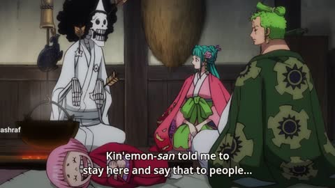 Brook Find Zoro Sleeping With Hiyori | One Piece Ep 938 Sub