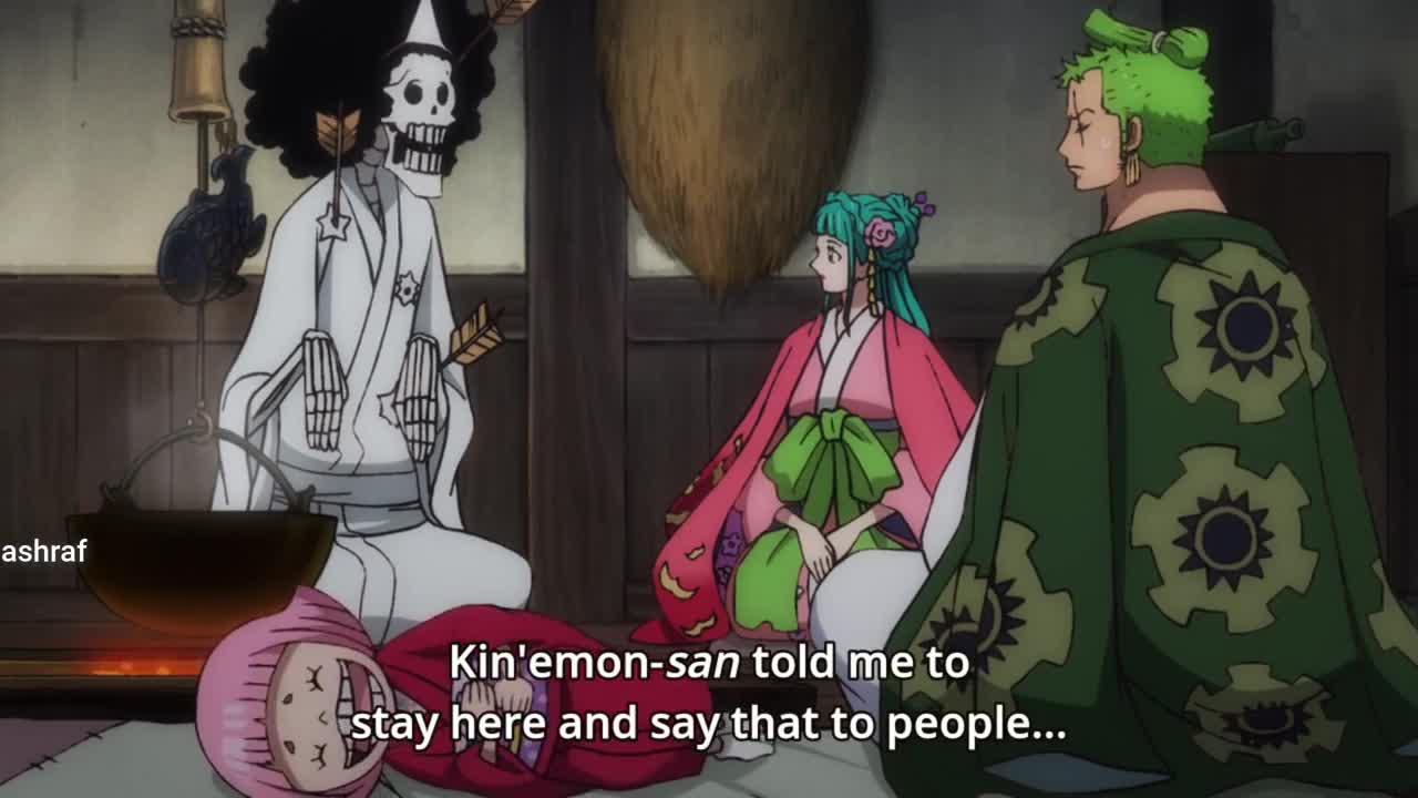 Brook Find Zoro Sleeping With Hiyori | One Piece Ep 938 Sub