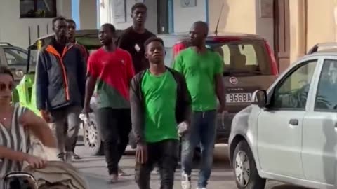 In Lampedusa there are more Africans than Italians and every migrant need to be arrested