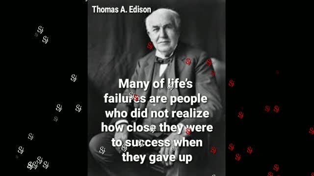 Thomas A.Edison - Quotes