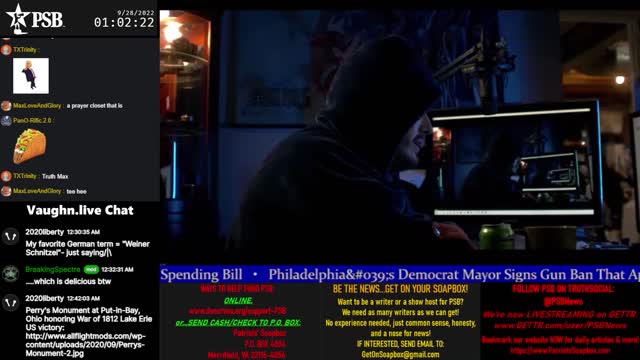 2022-09-28 01:00 EDT - PSB Tuesday LateNight Movie Time: with Pamphlet