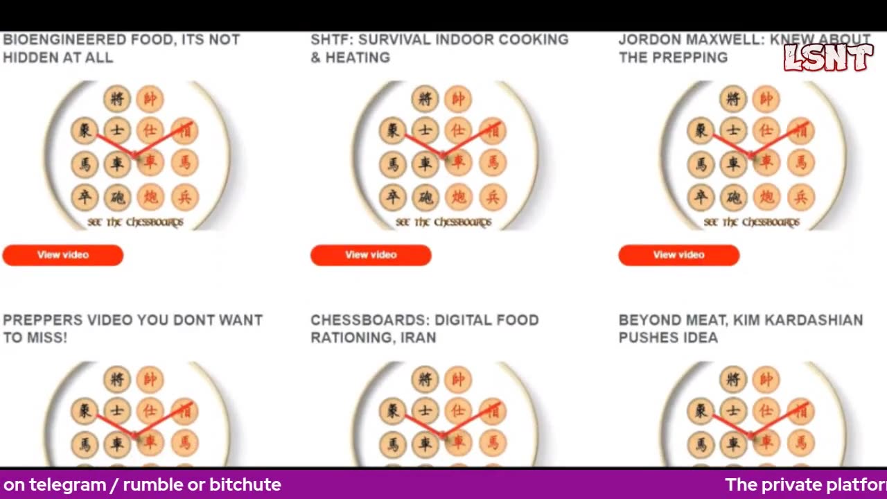 GLOBAL FOOD CHESSBOARDS SEE A BIGGER PICTURE