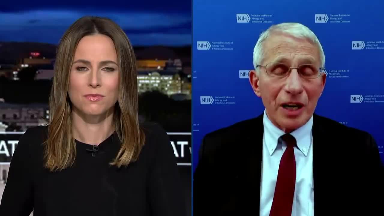 More lies from Fauci, says if someone isn't vaccinated tell them not to show up