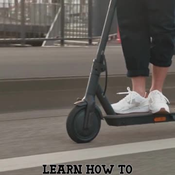 Learn how to properly balance when coming to a stop.