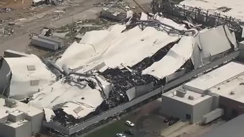 Pfizer building was destroyed today by a tornado in Rocky Mount, NC