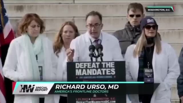 "We Are Not One Doctor, We Are 17,000 Doctors" Speech At Stop The Mandates Rally DC