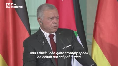 King Abdullah : NO Palestinians Allowed in Egypt or Jordan