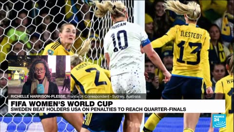 USA knocked out of World Cup by Sweden after dramatic penalty shoot-out