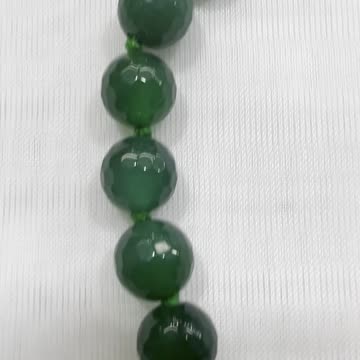 Handmade + Knotting Unique 20” Statement Necklace with Aventurine. Heart