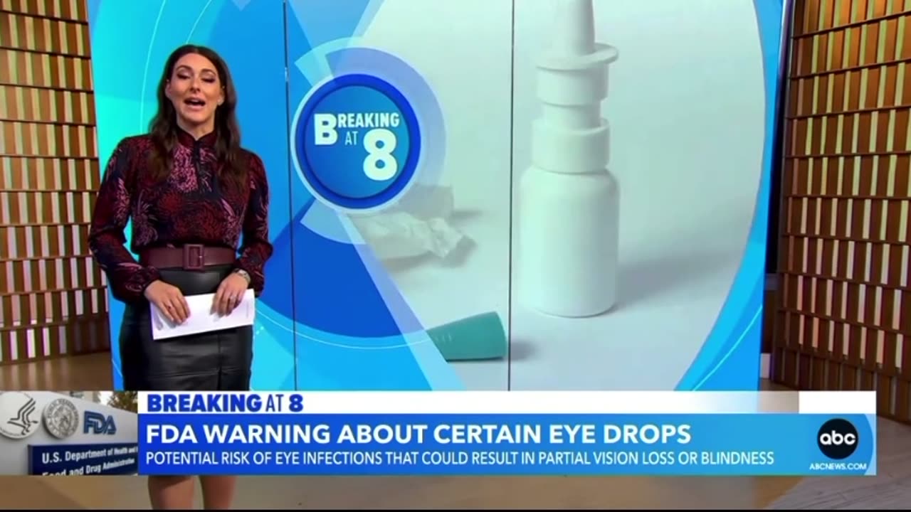 Public Health Warning - Eyedrops that Can Cause Blindness