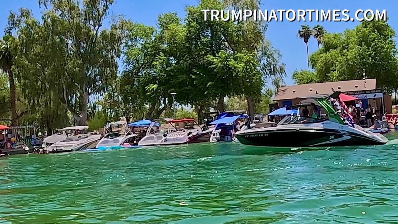 Lake Havasu Trump Birthday Boat Parade 6/15/2024