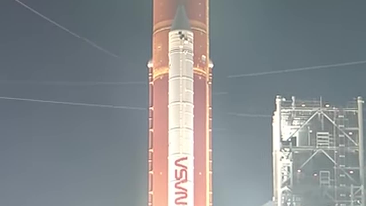 NASA's Artemis I Rocket Launch from Launch Pad 39B Perimeter