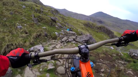 What are we getting into- - Mountain Biking Snowdon