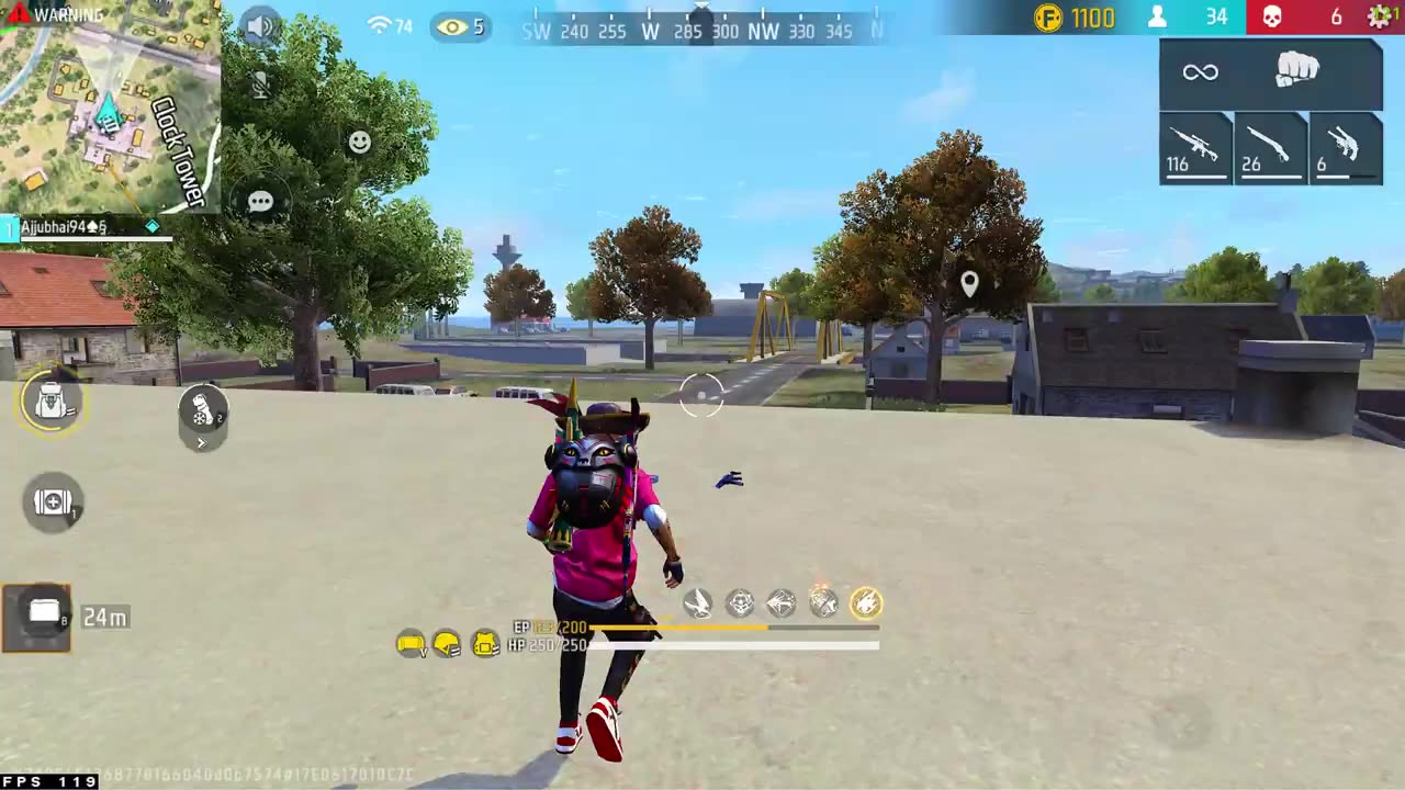 MY LAST FREE FIRE VIDEO SOLO VS SQUAD IN NEW UPDATE BEFORE
