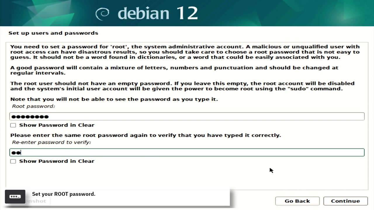 How to install Debian 12.6.0