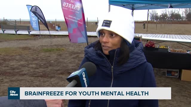 A polar plunge for youth mental health