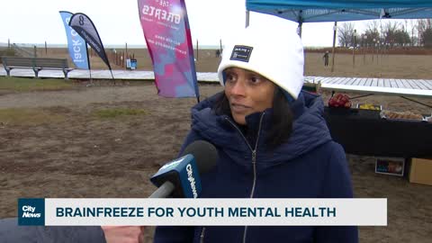 A polar plunge for youth mental health