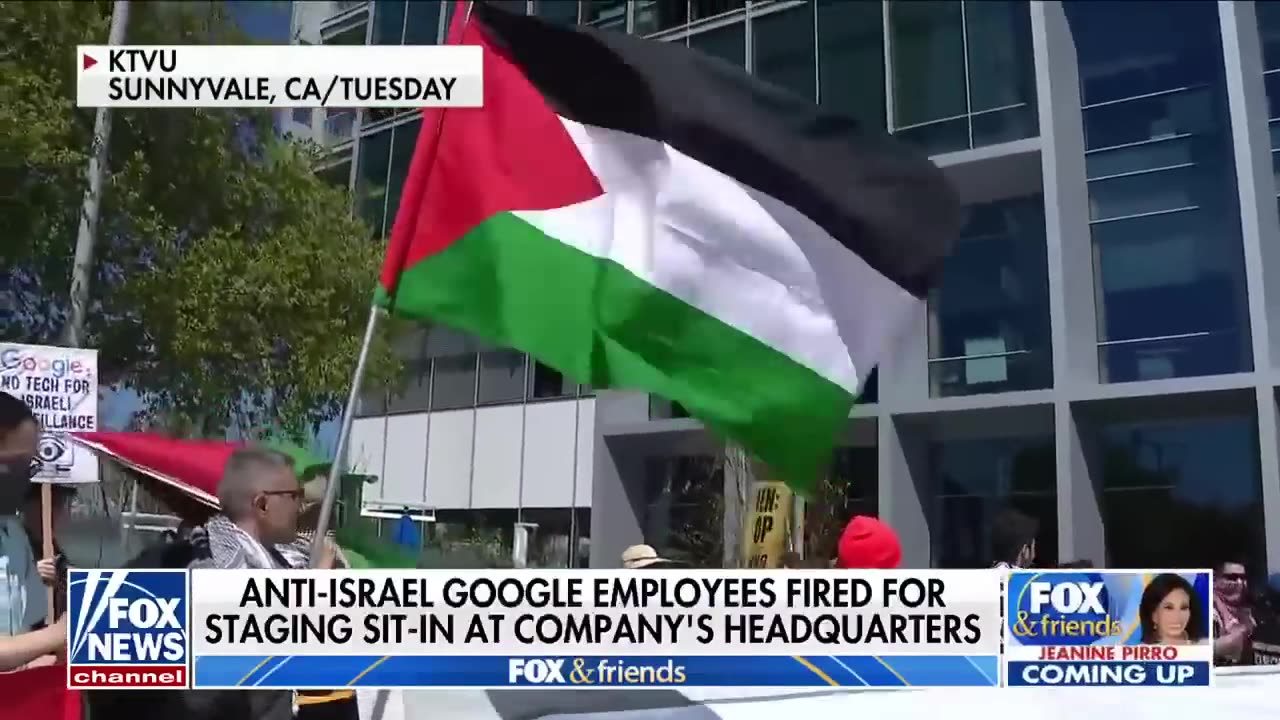 Google fires 28 staffers involved in anti-Israel sit-in