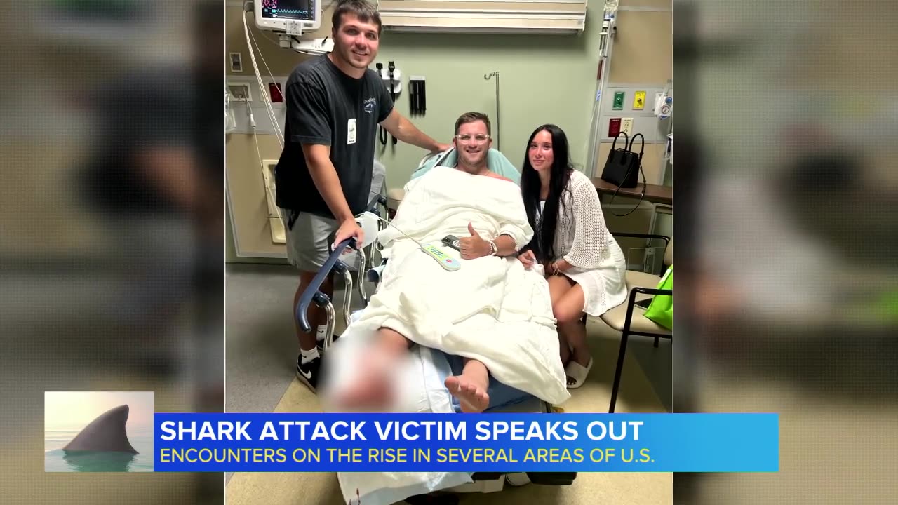 Florida shark attack victim speaks out