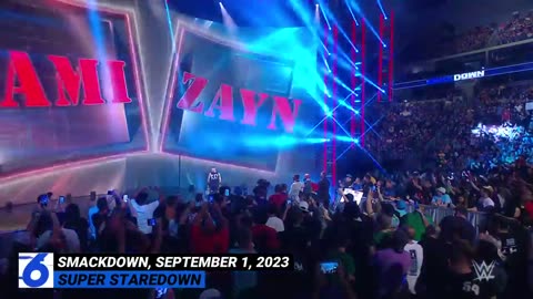 WWE 29agust. 2023 Roman reigns VS goldberg VS brock lesner