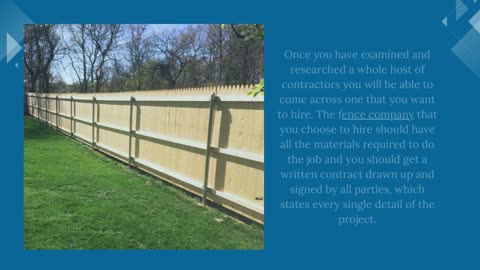Fence Installation in TX