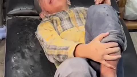 "Thank God, I am wounded, not a martyr."