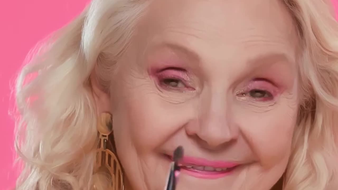 Her Grandma Does Her Makeup