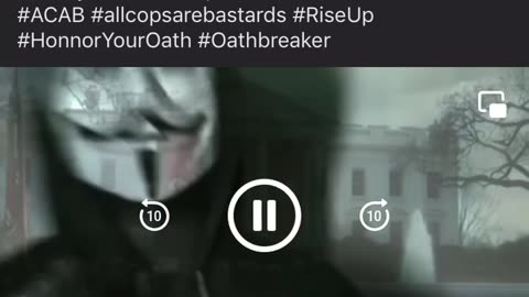 Anonymous message for police and military