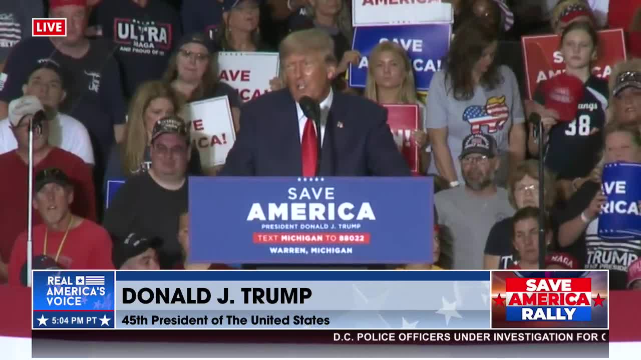 Our country is going to hell, and it's going to hell very fast