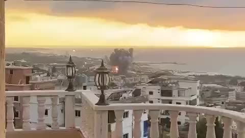 Israel's military strikes targets in southern Lebanon