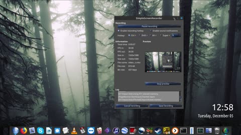 Linux Desktop Test