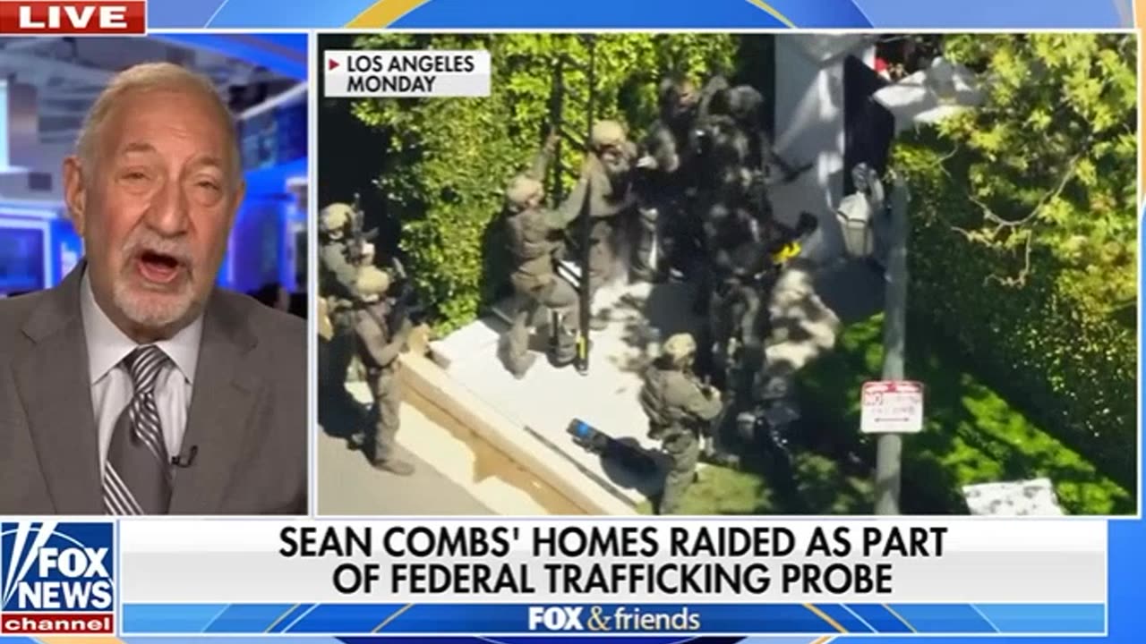 Irish Handshak and Sean Combs