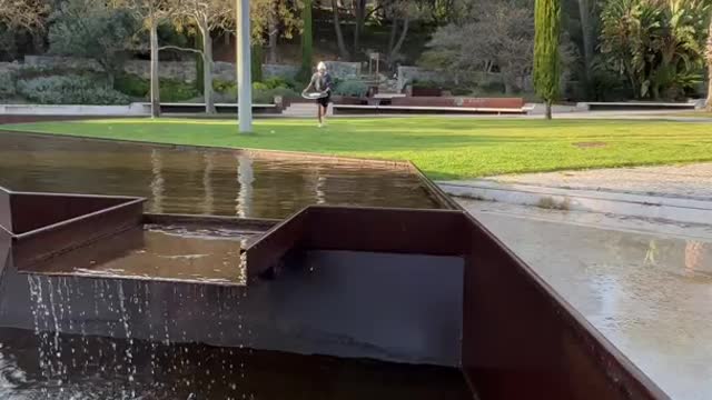 Skimboarding down stairs!!