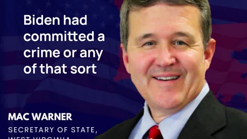 Shorts: WV SOS Mac Warner on intel agencies perpetrating & tolerating lies to the American people