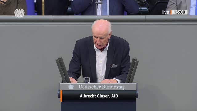 Albrecht Glaser Rede vom 13.10.2022 - Aktuelle Stunde - Warburg-Steuerskandal