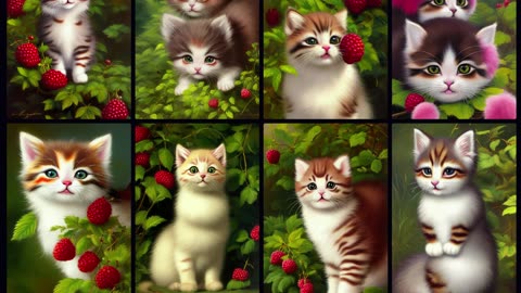 VERY BERRY KITTENS [4K]