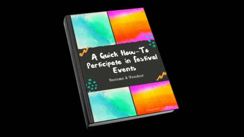A QUICK How To Become A Vendor During The Festival Season