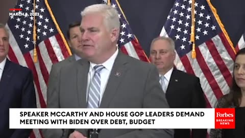 JUST IN- Speaker McCarthy Issues Demand To Biden For Meeting