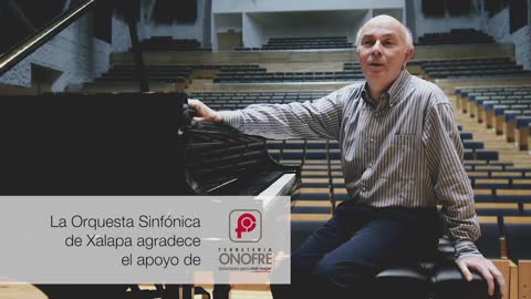 Jorge Federico Osorio, piano. Gran Concierto Mexicano. Orquesta Sinfónica de Xalapa