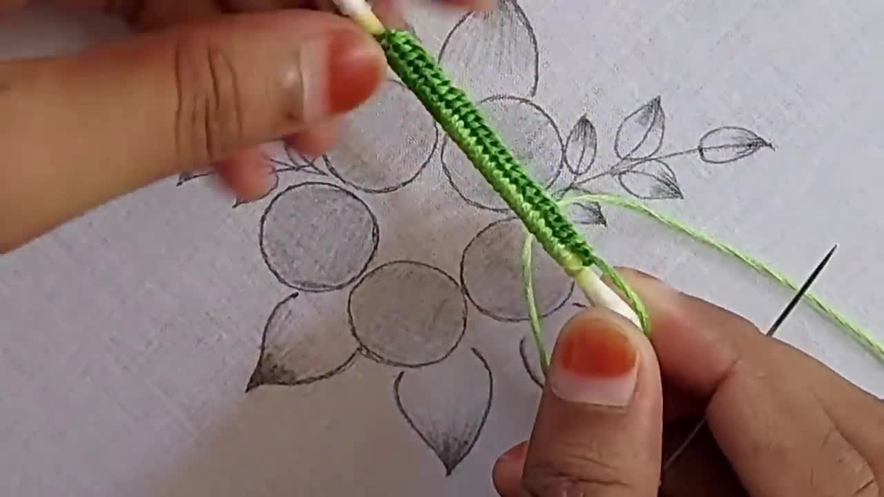 I've never seen anyone make stem needles this way