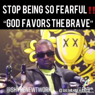 "God Favors The Brave".