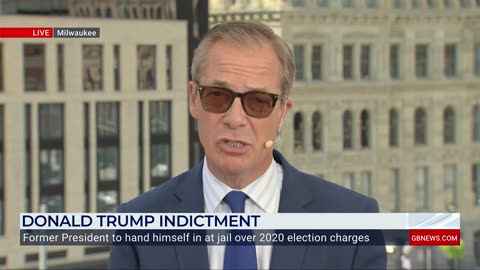 Nigel Farage assesses the 'tricky' legal challenge facing Donald Trump