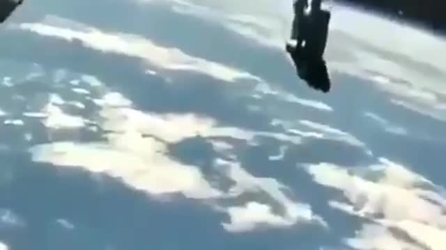 The Black Knight satellite fly by