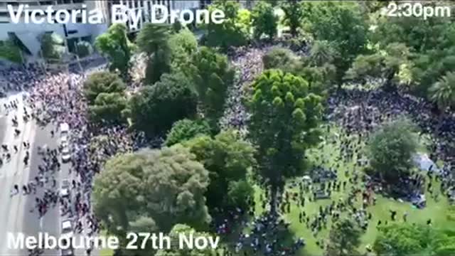 Aussie protest💪💪& the mainstream media🤔