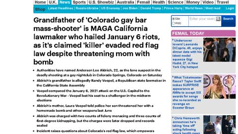 Colorado Gay Bar shooting is DEFINITELY FAKED