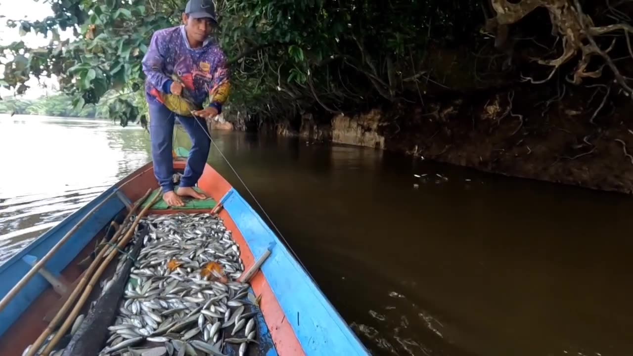 Fishing tip to get lots of fish 3 times you catch it before you get hit
