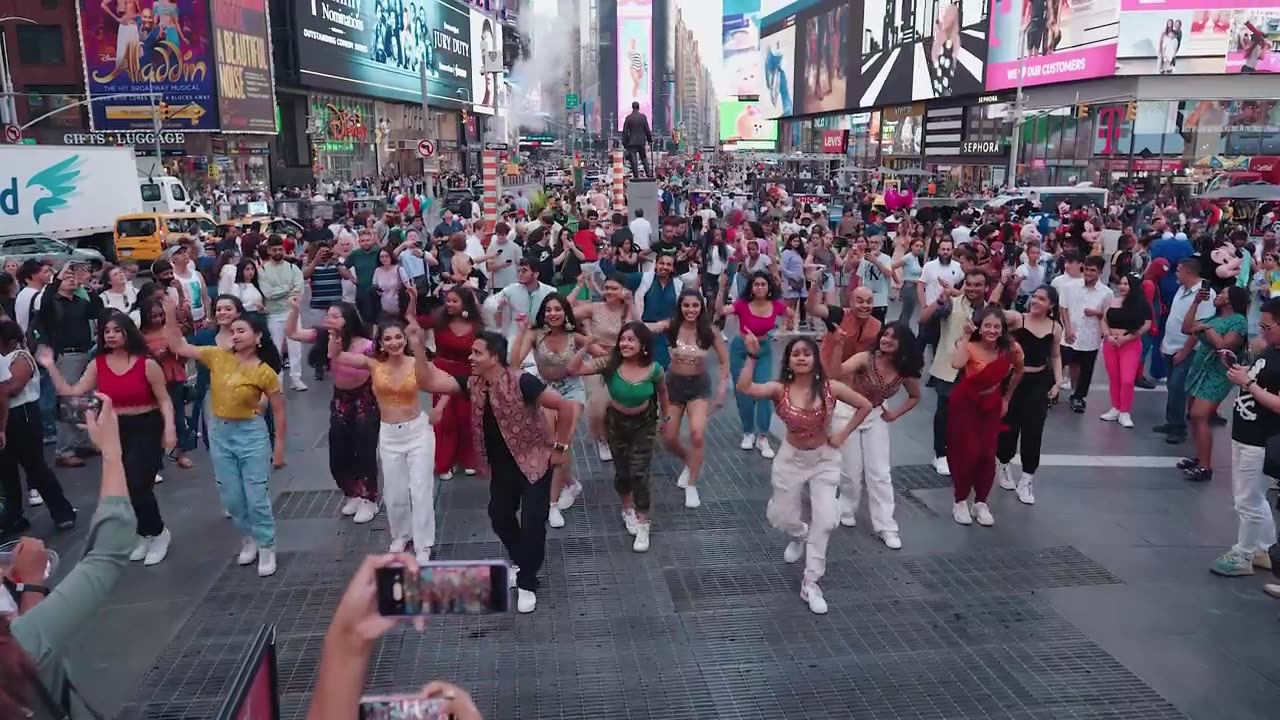 What Jhumka ? | Times Square Flashmob