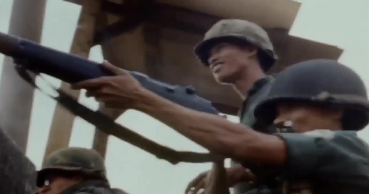 ARVN South Vietnamese army shooting m1grand