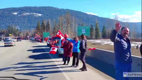 Freedom Convoy - Salmon Arm