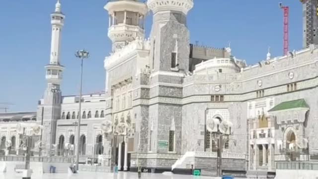 Morning view of of Masjid Al haram 🕋 || Masjid Al haram 🕋🌹|| Baitullah 🕋🌷